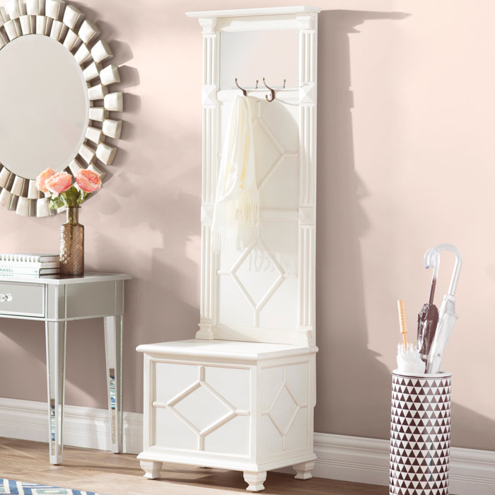 Canora Grey Mishti Hall Tree 21.5'' Wide with Bench & Reviews Wayfair